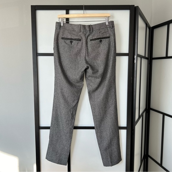 [46] The Kooples Women’s Houndstooth Fitted & Structured Straight Leg Trouser - Picture 8 of 14